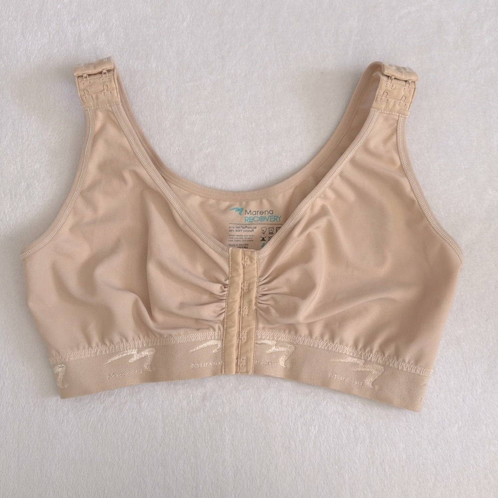 Marena Front-Closure Post Surgical Compression Bra 4244